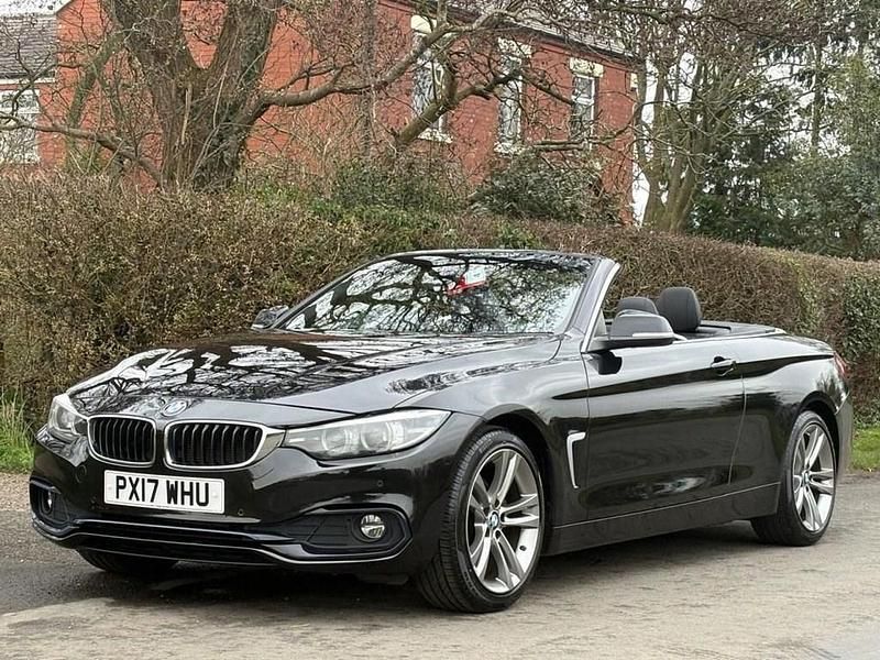 Used BMW 420 Sport Line 190 HP (139 kW) 2017 Black Cabriolet