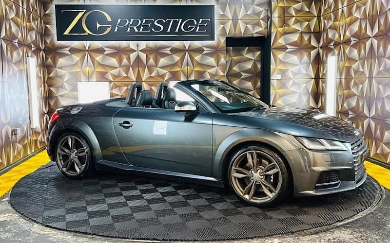 Used Audi TTS Advanced 310 HP (228 kW) 2017 Grey Cabriolet