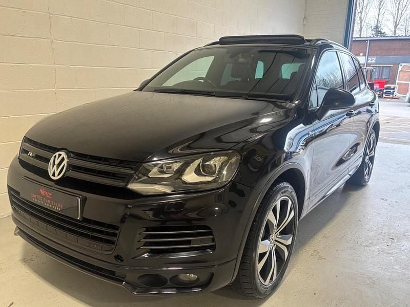 Used VW Touareg R-line 2014 Black SUV