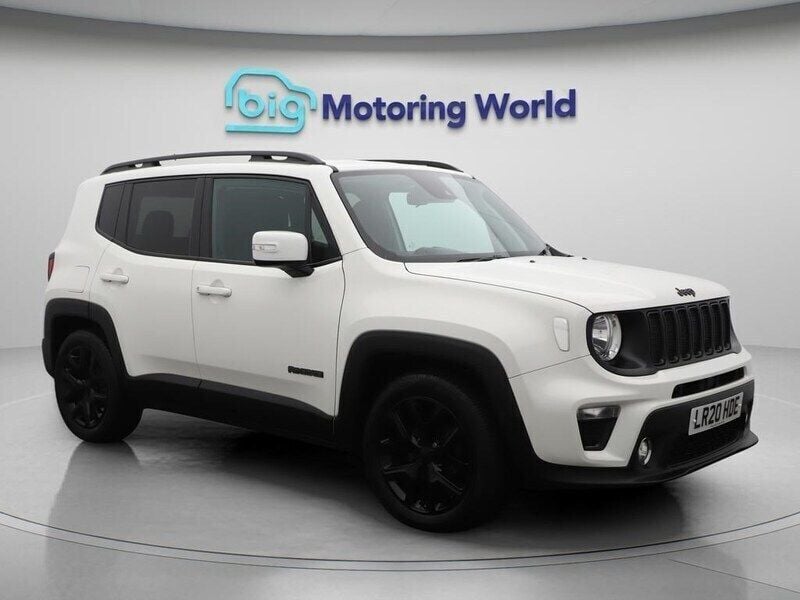 White Used 2020 Jeep Renegade Night Eagle SUV | £12,900 (Fair price) - Image 1/4
