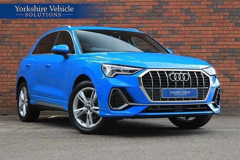 Blue Used 2022 Audi Q3 S-Line SUV | £28,989 (Good price) - Image 1/4