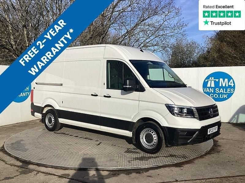 White Used 2022 VW Crafter Trendline Van | £22,995 (Super price) - Image 1/3