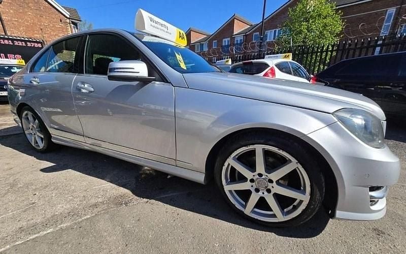 Used Mercedes C220 AMG 2012 Silver Sedan