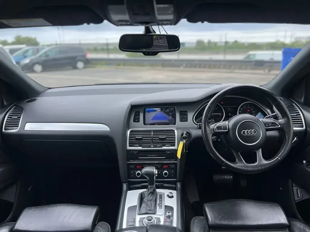Begagnad Audi Q7 S-Line 2014 Grå SUV