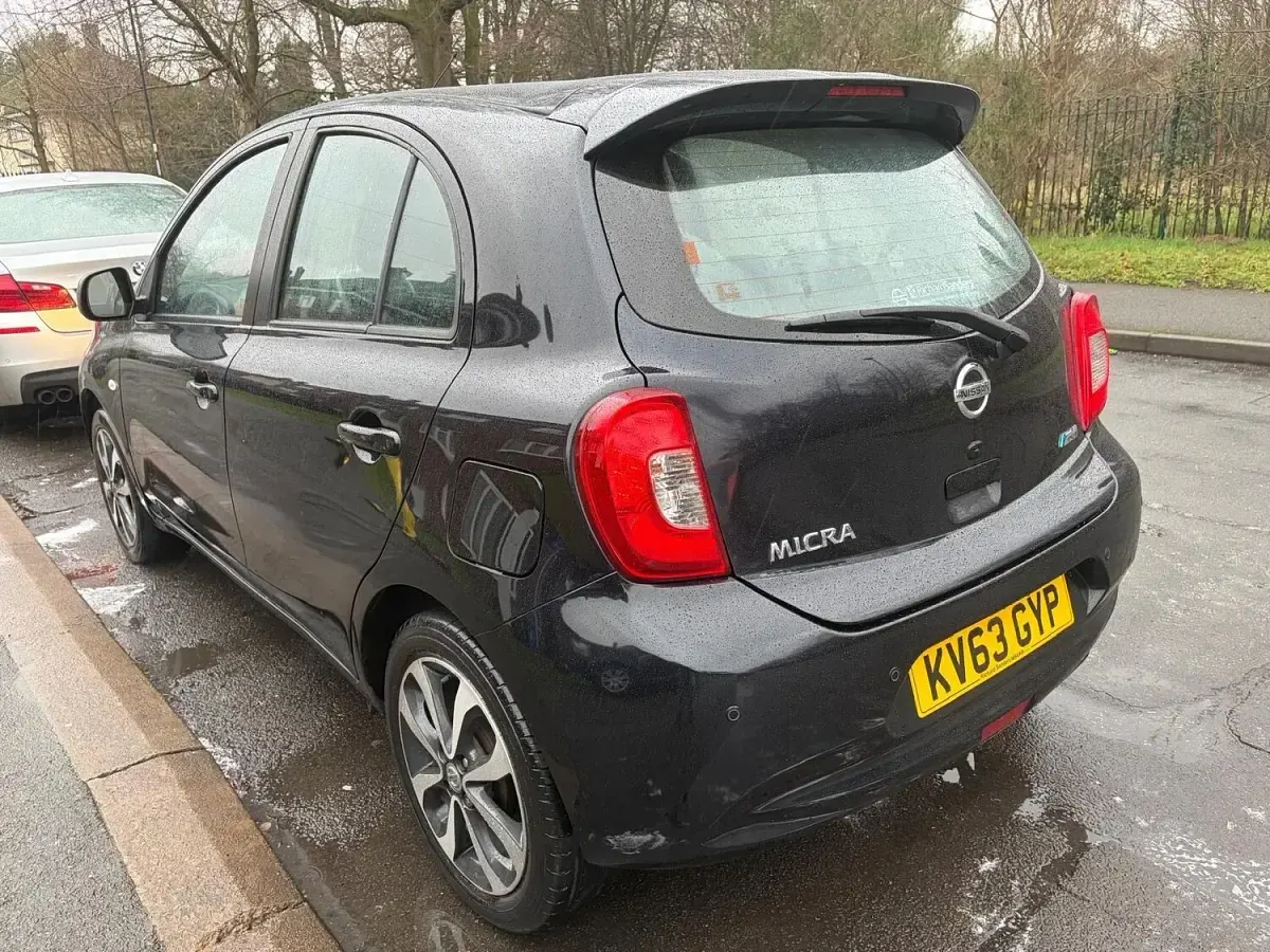 Used Nissan Micra S 98 HP (72 kW) 2013 Black Hatchback