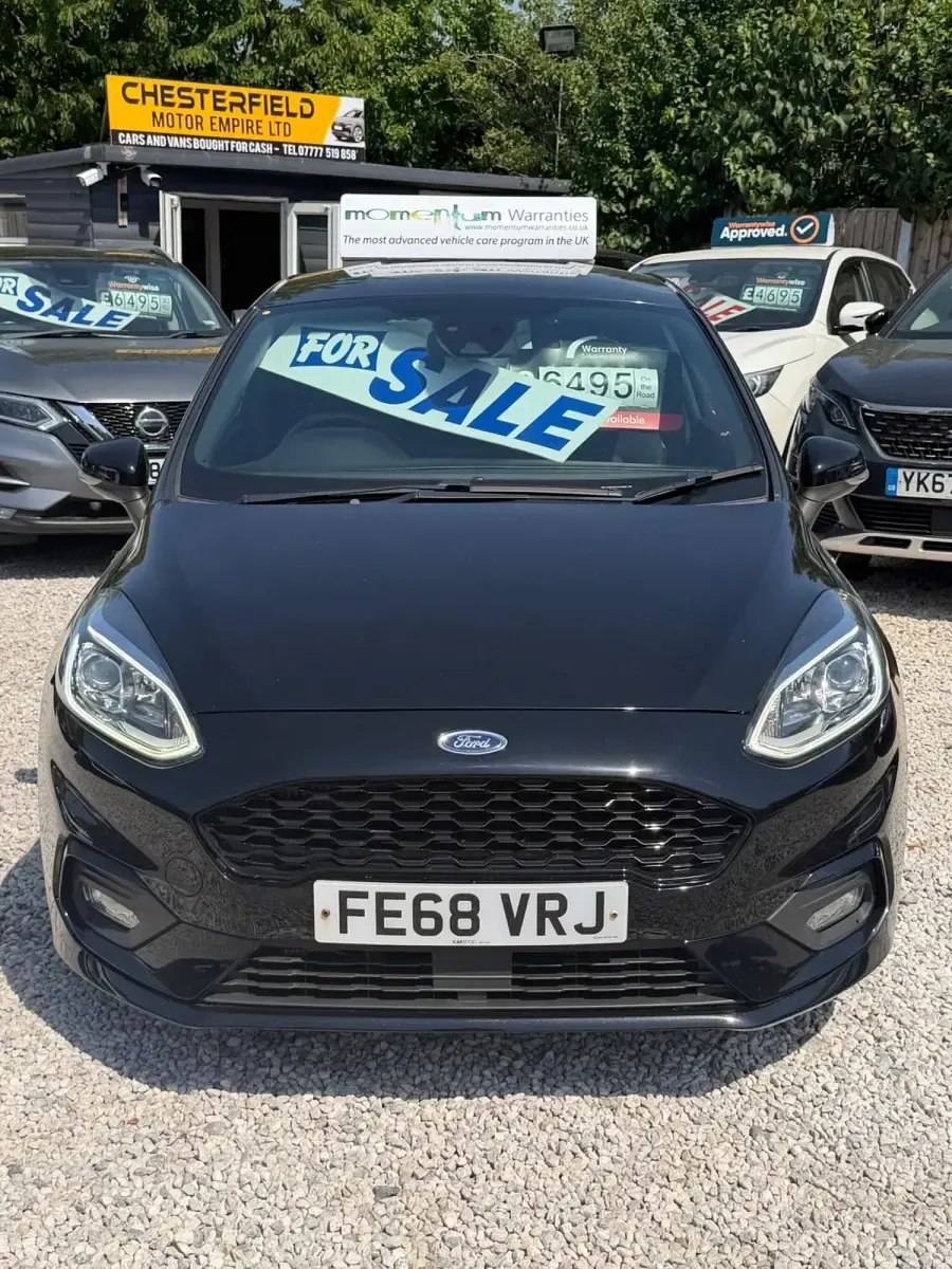 Used Ford Fiesta ST-Line 2018 Black Hatchback