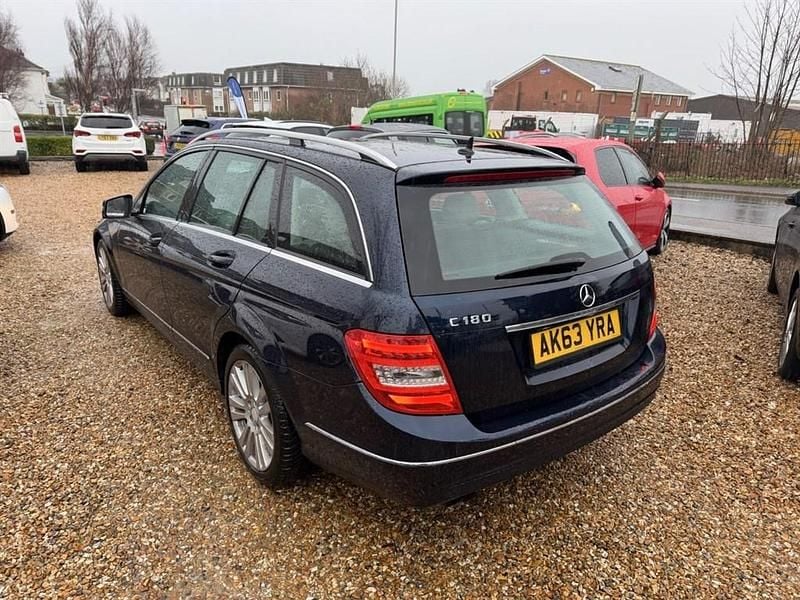 Used Mercedes C180 Executive 2014 Blue Estate