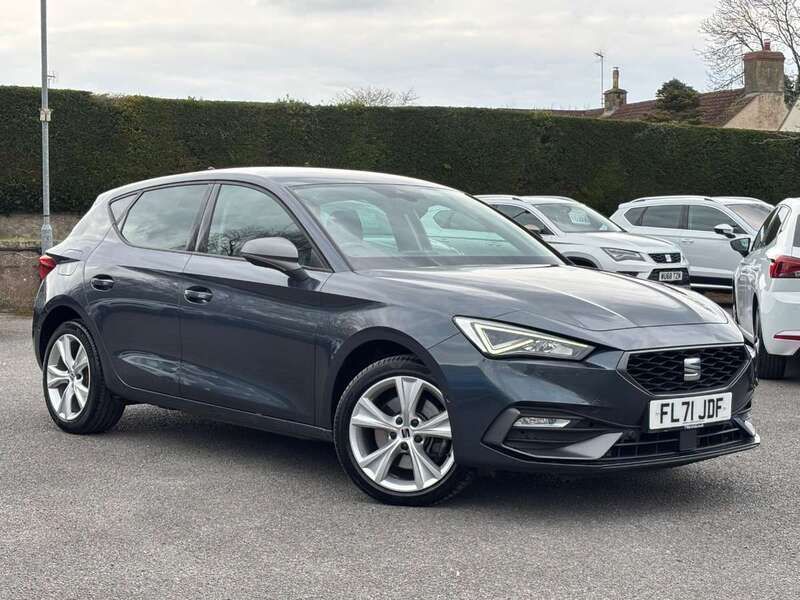 Grey Used 2021 Seat Leon FR Hatchback | £14,980 (Fair price) - Image 1/4
