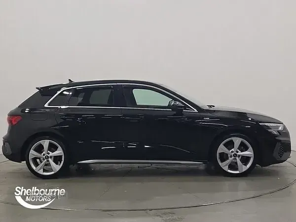 Used Audi A3 S-Line 150 HP (110 kW) 2024 Black Hatchback