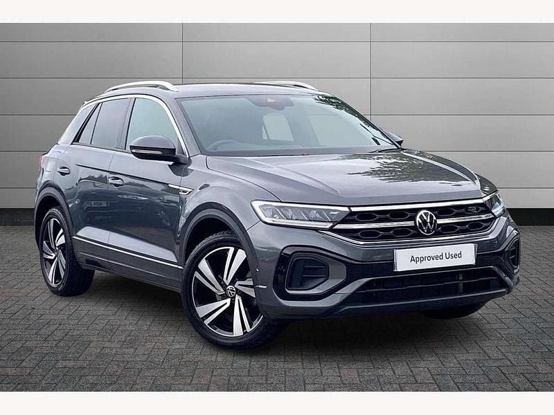 Grey Used 2023 VW T-Roc R-line SUV | £24,650 (Fair price) - Image 1/4
