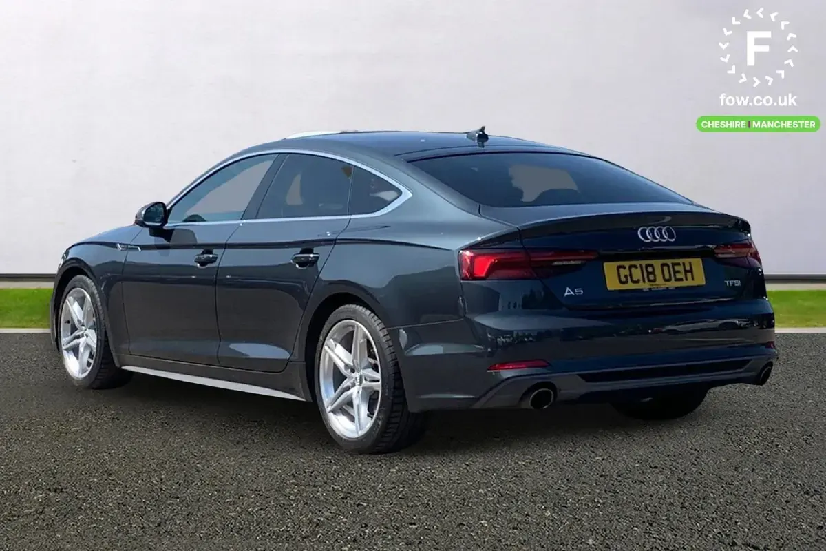 Used Audi A5 S-Line 2018 Grey Coupe