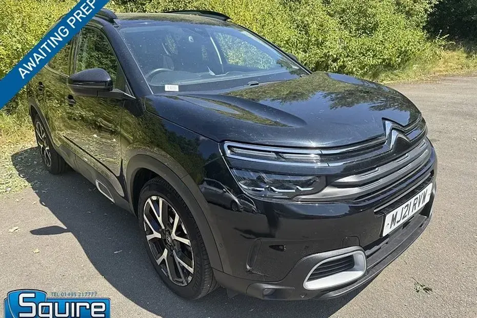 Used Citroën C5 Aircross Shine 131 HP (96 kW) 2021 Black SUV