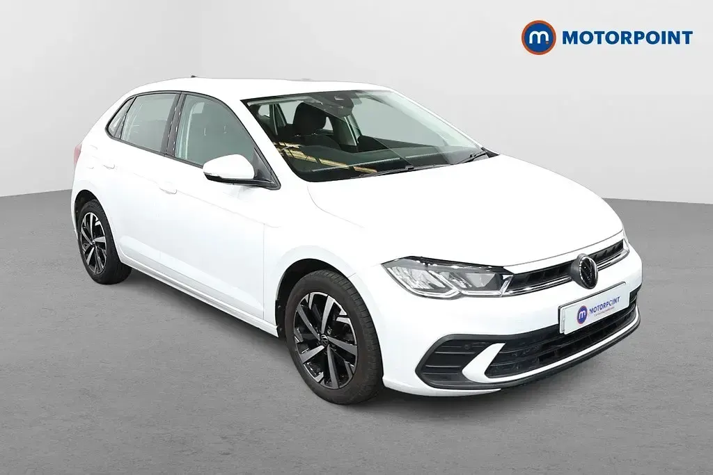 Begagnad VW Polo Life 2022 Vit Halvkombi