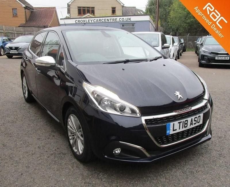 Blue Used 2018 Peugeot 208 Allure Hatchback | £10,990 (A bit pricey) - Image 1/4