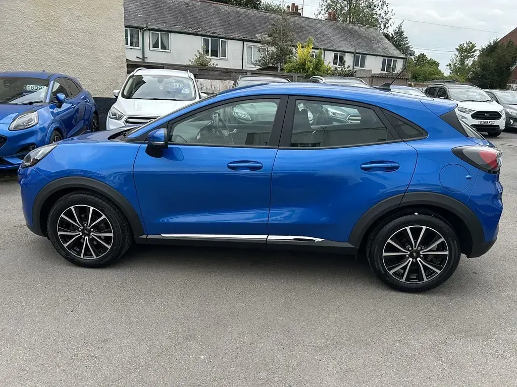 Used Ford Puma Titanium 125 HP (91 kW) 2021 Blue SUV