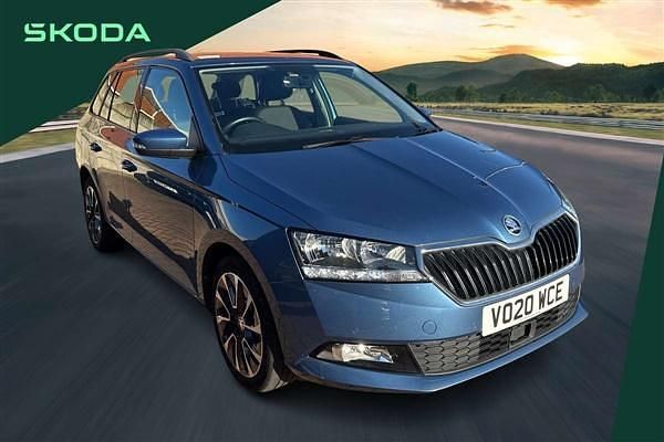 Blue Used 2020 Skoda Fabia SE Drive Estate | £11,495 (Fair price) - Image 1/4