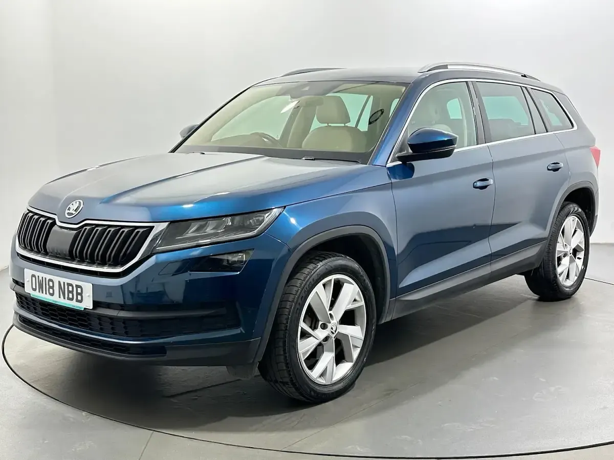 Używany Skoda Kodiaq 150 KM (110 kW) 2018 Niebieski SUV