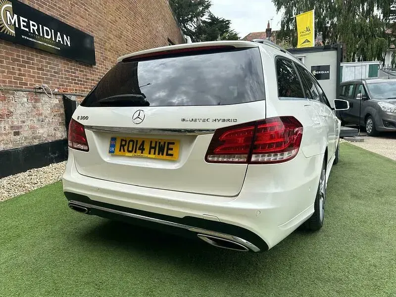 Used Mercedes E300 AMG 2014 White Estate