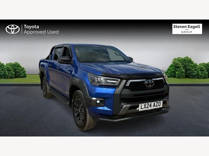Blue Used 2024 Toyota HiLux Pickup | £41,143 (Expensive) - Image 1/3