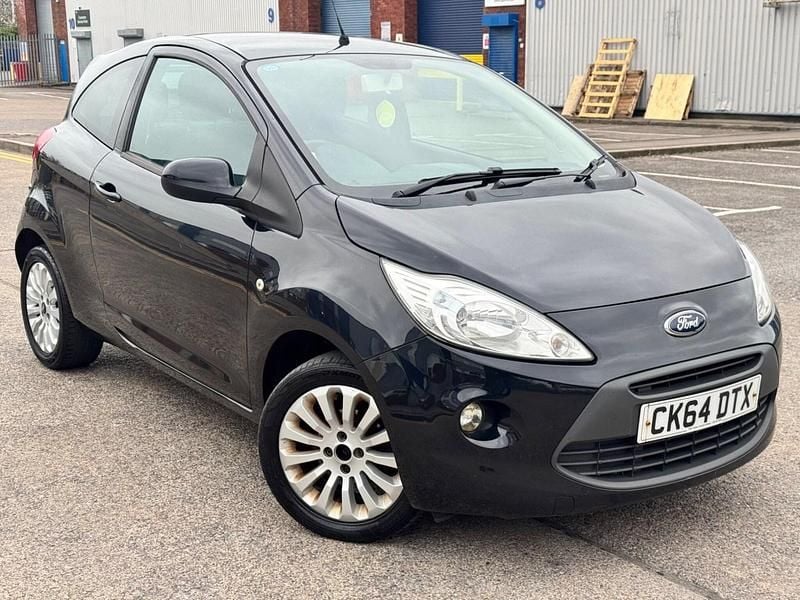 Used Ford Ka Zetec 69 HP (50 kW) 2014 Black Hatchback