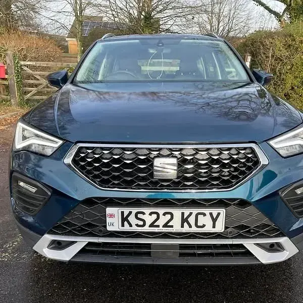 Begagnad Seat Ateca SE Technology 2022 Blå SUV