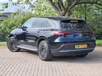 Used Mercedes EQC400 AMG Line Premium 300 kW (408 HP) 2023 Black SUV