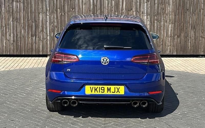 Blue Used 2019 VW Golf VII R Hatchback | £19,299 (Good price) - Image 1/4