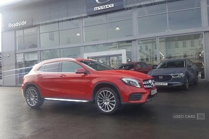 Used Mercedes GLA180 AMG line 122 HP (89 kW) 2019 Red SUV