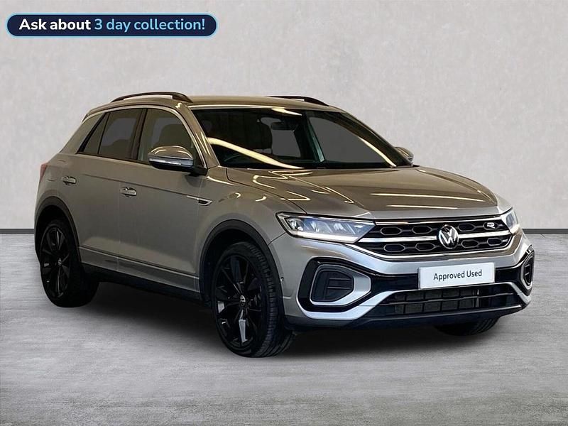 Silver Used 2022 VW T-Roc R-line SUV | £23,928 (Fair price) - Image 1/4