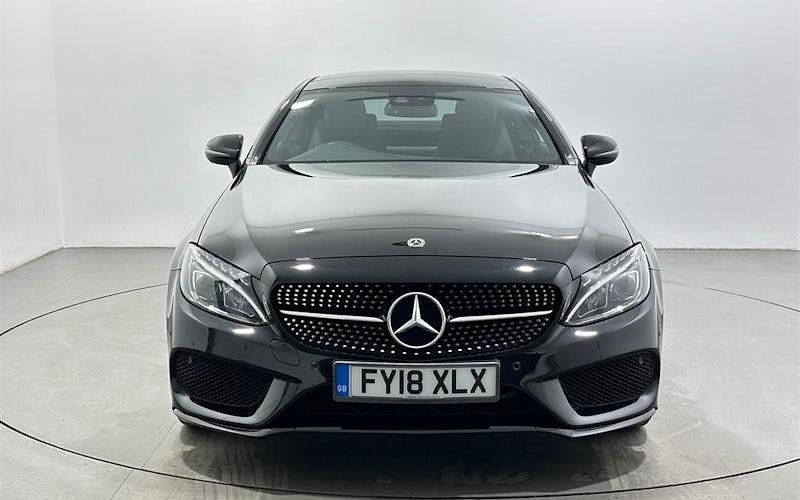 Used Mercedes C300 AMG Line Premium Plus 245 HP (180 kW) 2018 Black Coupe