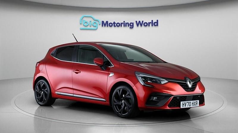 Used Renault Clio V RS Line 130 HP (95 kW) 2020 Red Hatchback
