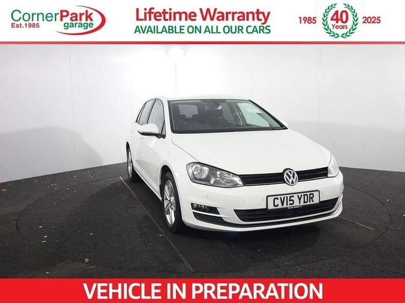 White Used 2015 VW Golf VII Match Hatchback | £6,499 (Fair price) - Image 1/1