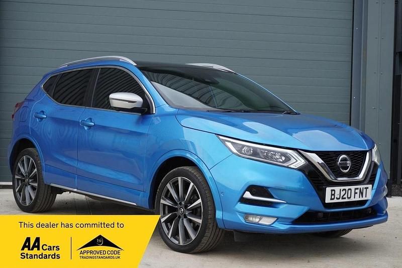 Blue Used 2020 Nissan Qashqai Tekna+ SUV | £11,979 (Fair price) - Image 1/4