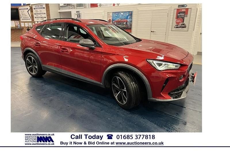 Used Cupra Formentor 204 HP (150 kW) 2021 Red SUV