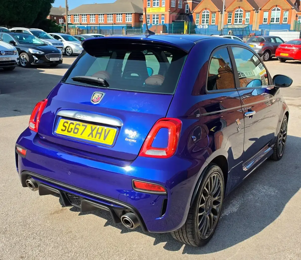 Used Abarth 595 Turismo 2017 Blue Hatchback