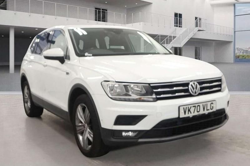 White Used 2020 VW Tiguan Allspace Match SUV | £15,490 (Fair price) - Image 1/1