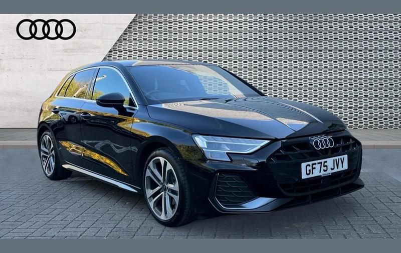 Used Audi A3 S-Line 147 HP (108 kW) 2025 Black Hatchback
