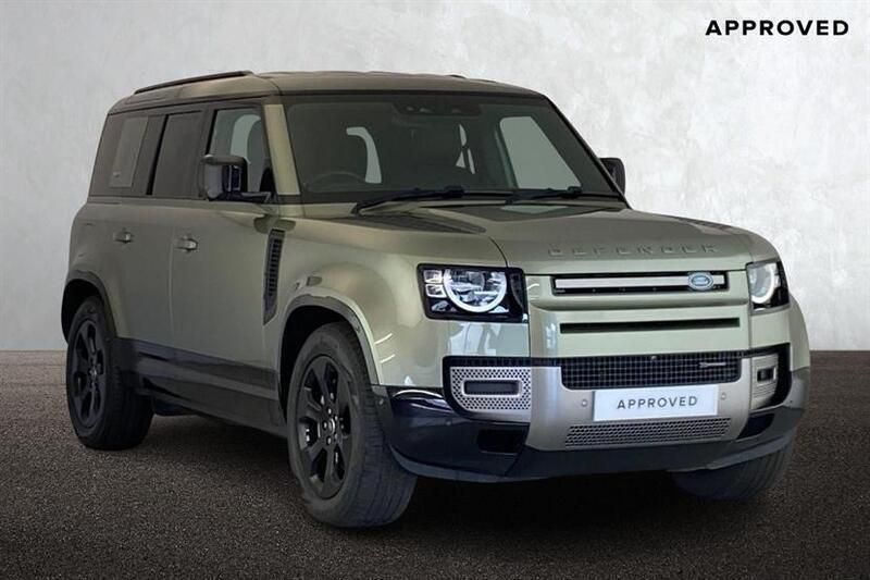 Pangea green Used 2022 Land Rover Defender Dynamic SUV | £51,990 (Super price) - Image 1/4