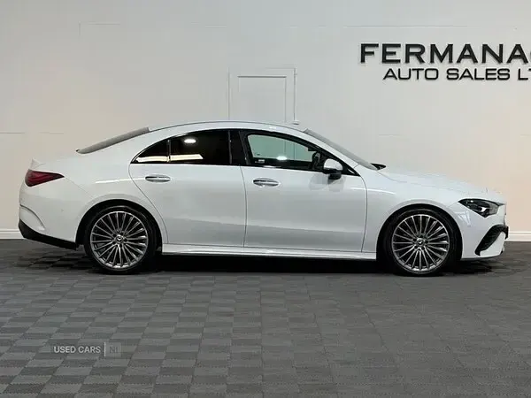 Used Mercedes CLA220 AMG Line Premium 190 HP (139 kW) 2024 White Sedan