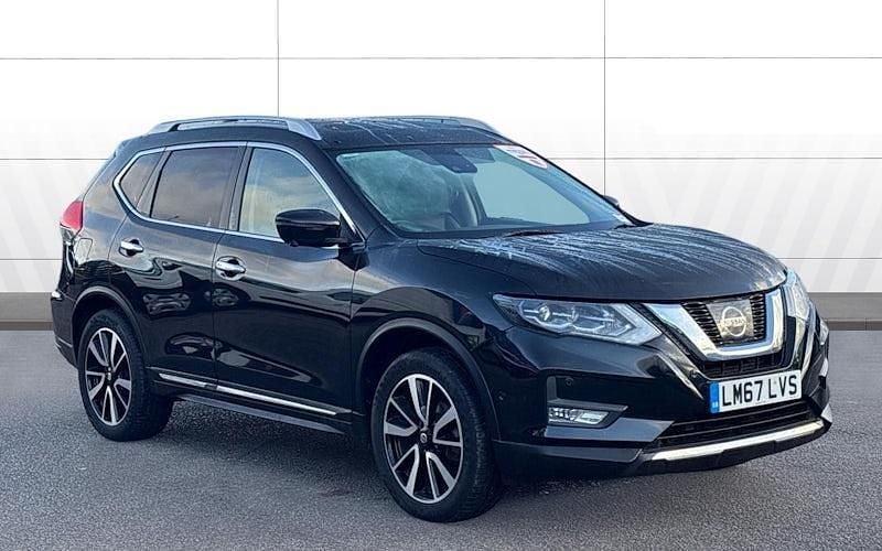 Black Used 2017 Nissan X-Trail Tekna SUV | £9,844 (Fair price) - Image 1/4