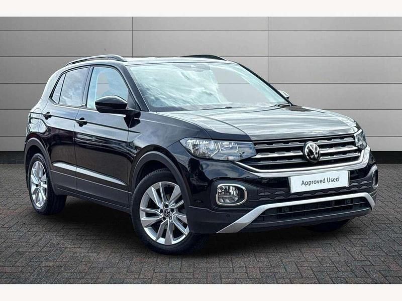 Black Used 2021 VW T-Cross Active SUV | £18,250 (Fair price) - Image 1/4