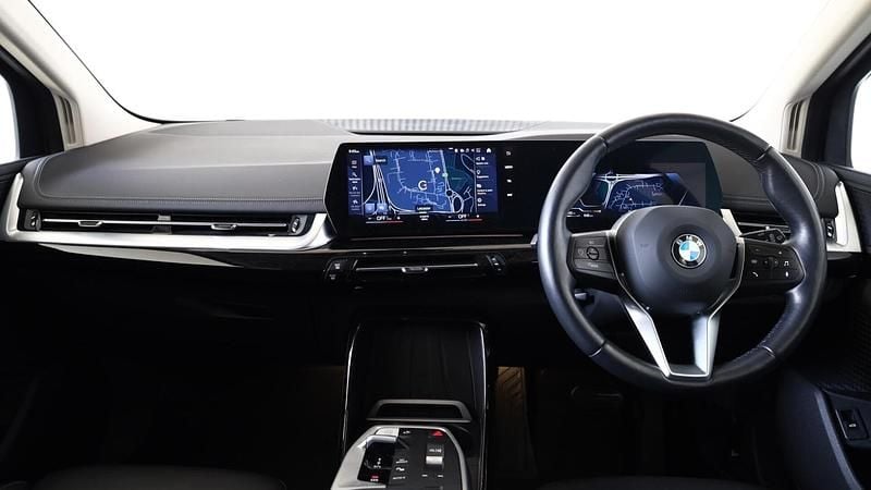 Used BMW 223 Active Tourer Luxury Line 215 HP (158 kW) 2022 Blue MPV