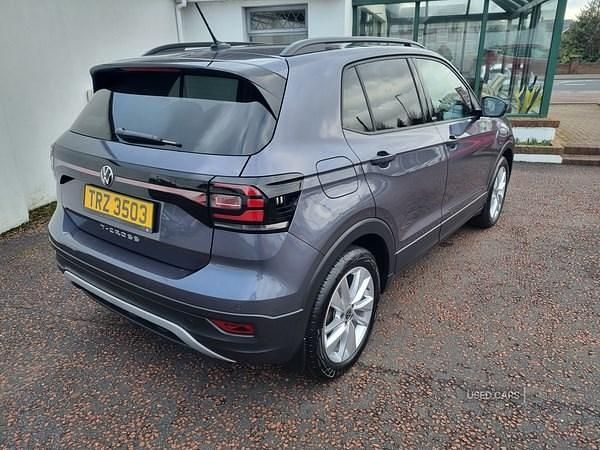 Used VW T-Cross Active 2022 Grey SUV