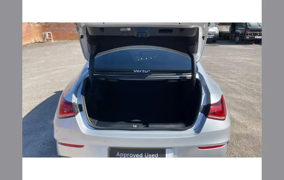 Used Mercedes CLA180 AMG Line Premium Plus 134 HP (98 kW) 2023 Silver Coupe
