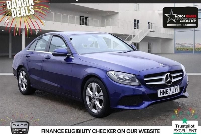 Blue Used 2017 Mercedes C220 Executive Sedan | £14,450 (Good price) - Image 1/1