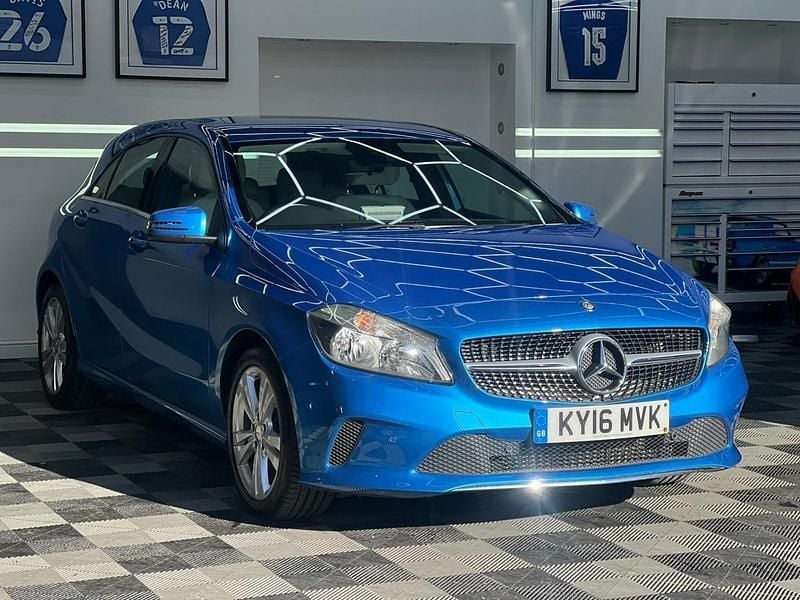 Blue Used 2016 Mercedes A180 Executive Hatchback | £8,750 (Good price) - Image 1/4