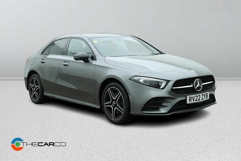 Used Mercedes A250 AMG line 218 HP (160 kW) 2022 Grey Sedan
