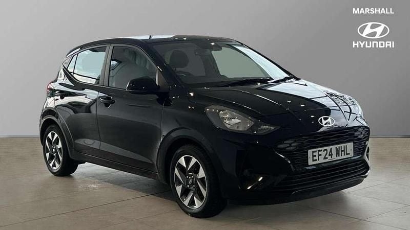 Black Used 2024 Hyundai i10 Advanced Hatchback | £14,368 (Fair price) - Image 1/4