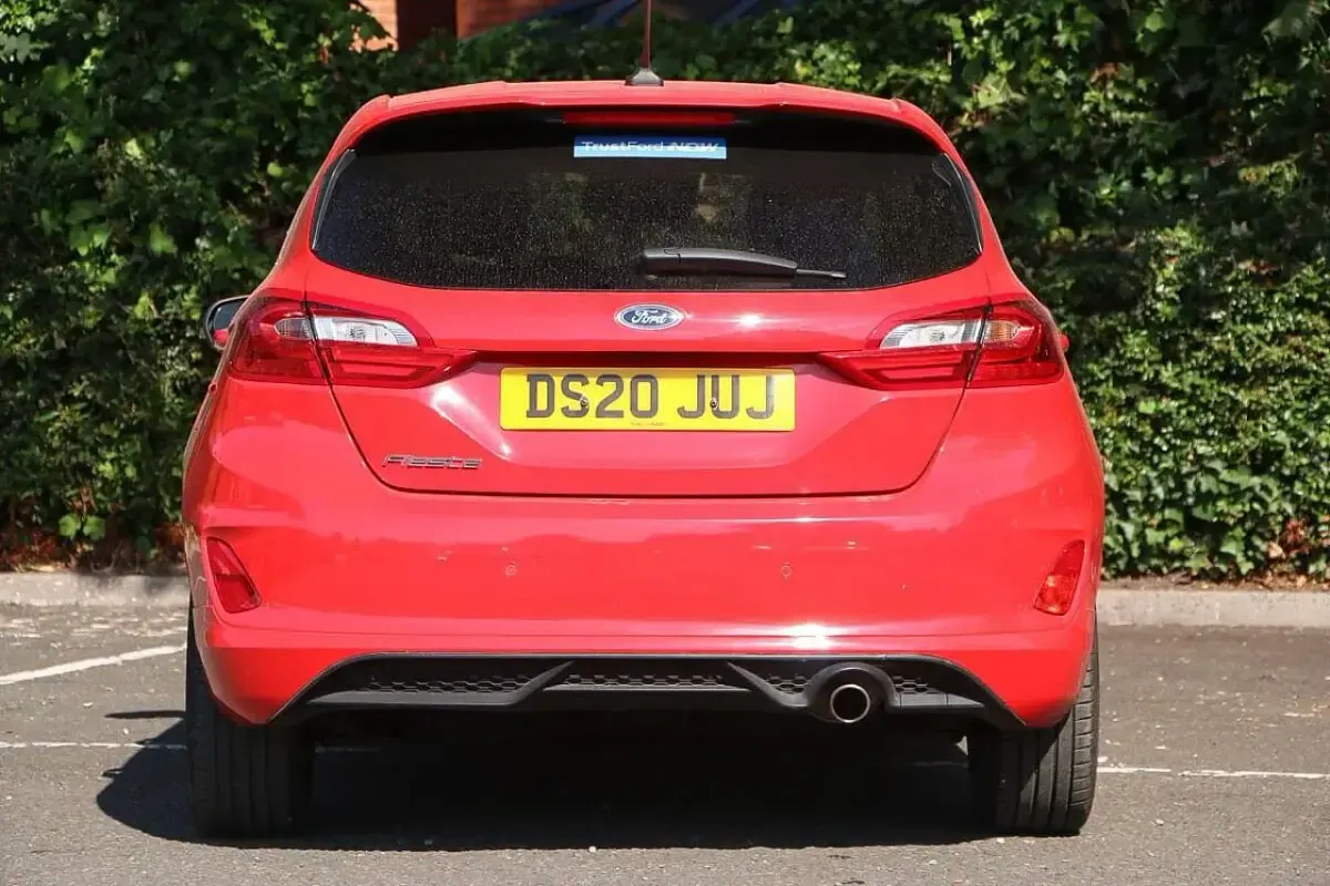 Used Ford Fiesta ST-Line 94 HP (69 kW) 2020 Red Hatchback