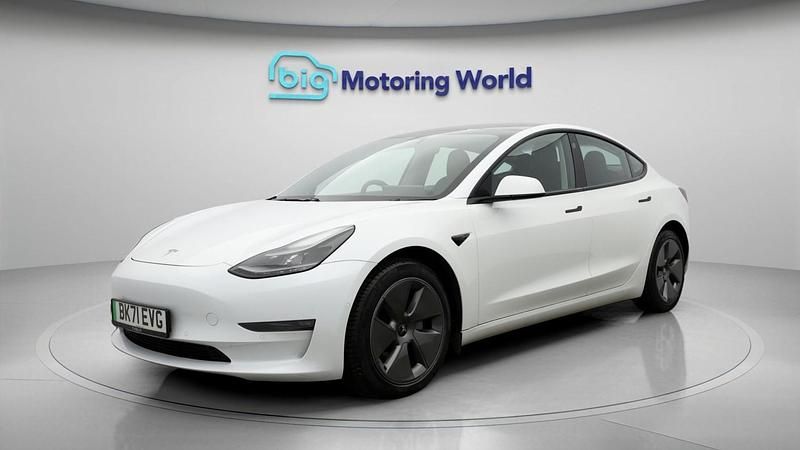 Used Tesla Model 3 Long Range AWD 366 kW (498 HP) 2021 White Sedan
